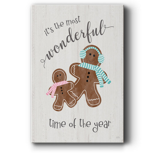 Time of the Year Gingerbread - Canvas Art Print