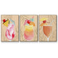 Tropical Cocktail I - Floater Framed Canvas Set