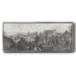 City of Cleveland - Floater Framed Canvas Print