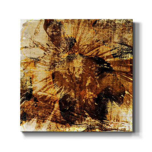 Poppy Gold II - Canvas Art Print