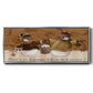 Snowballs - Floater Framed Canvas Print