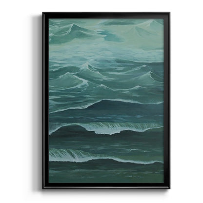 Sandbar Break I - Modern Framed Canvas Print