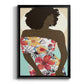 You Go Woman II - Modern Framed Canvas Print