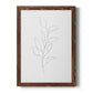 Botanical Gesture VI - Premium Canvas Framed in Barnwood - Ready to Hang