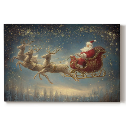 Night of Soft Linen Dawn - Canvas Art Print