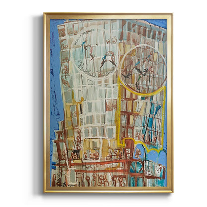 Bandaloo I - Modern Framed Canvas Print