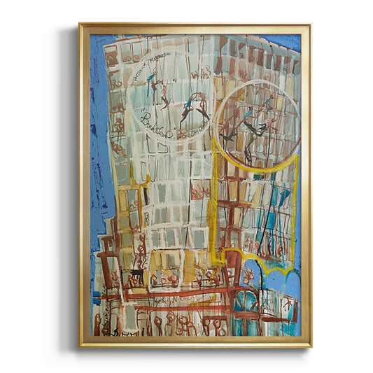 Bandaloo I - Modern Framed Canvas Print