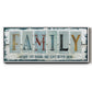 Family Where Life - Floater Framed Canvas Print