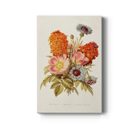 Antique Floral Bouquet II Premium Gallery Wrapped Canvas - Ready to Hang