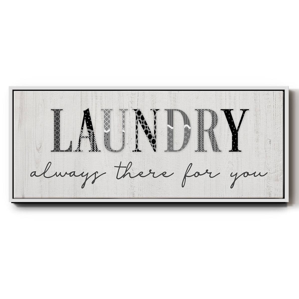 Always There - Floater Framed Canvas Print