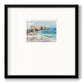 Sea Cliff Study I - Double Matboard Framed Print