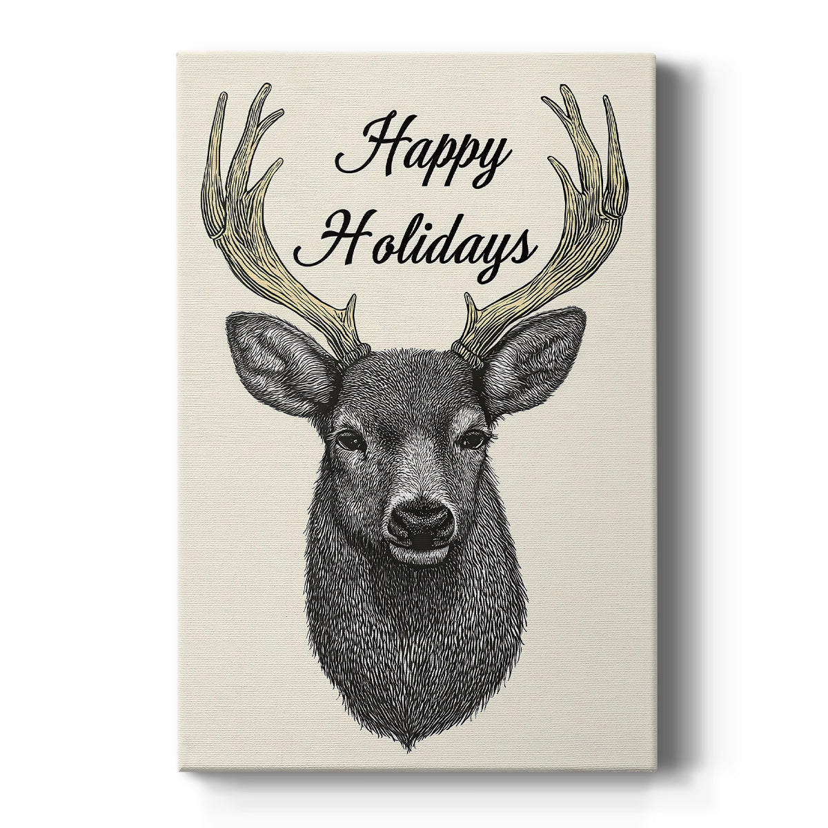 Snowwhite Skies Parish - Canvas Art Print