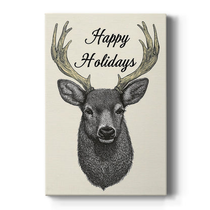 Snowwhite Skies Parish - Canvas Art Print