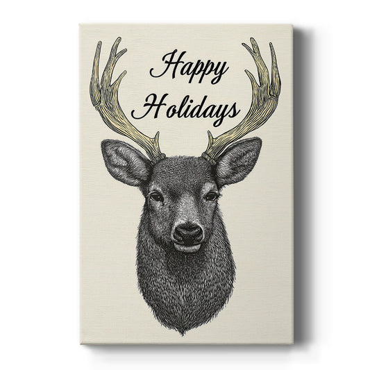 Snowwhite Skies Parish - Canvas Art Print