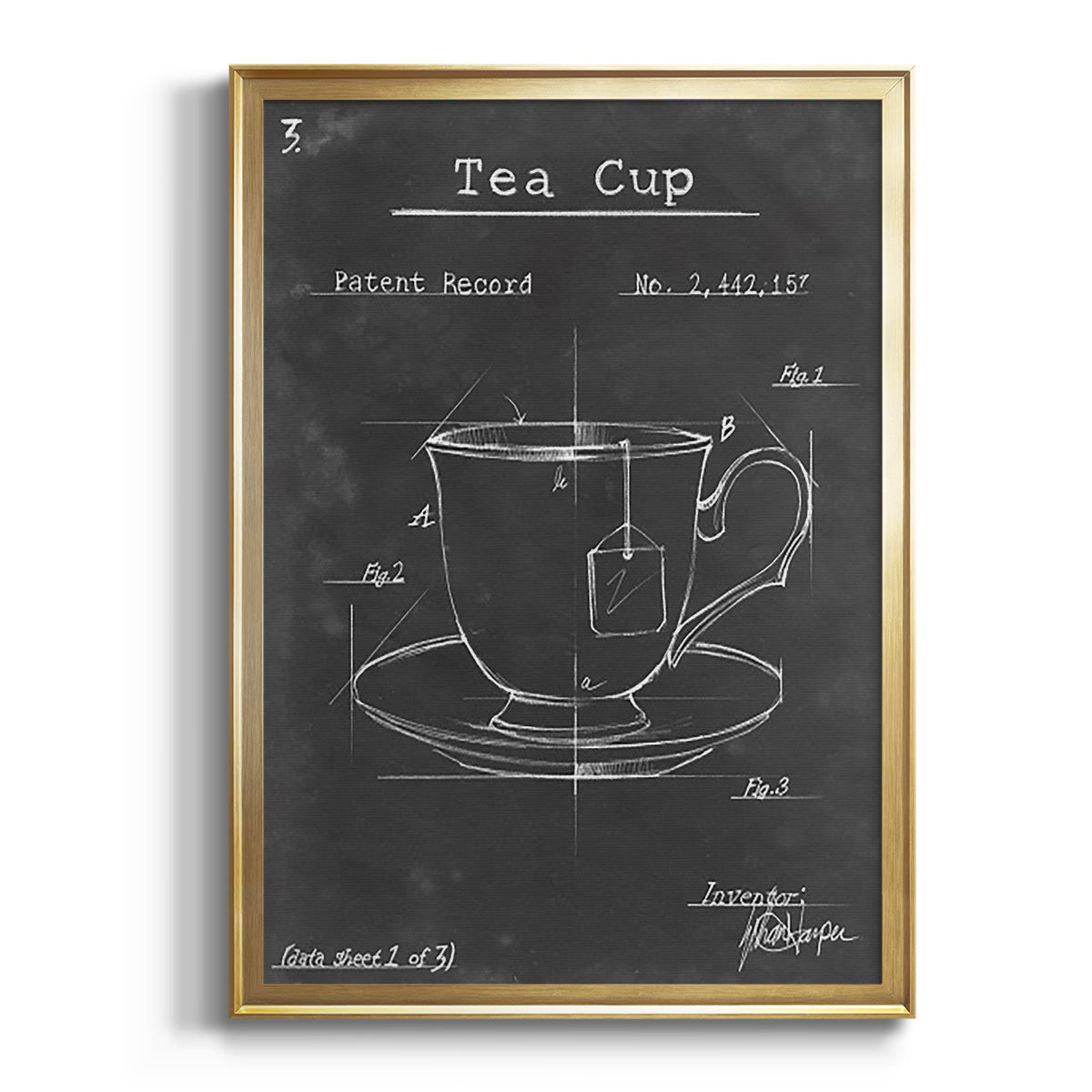 Morning Routine I - Modern Framed Canvas Print