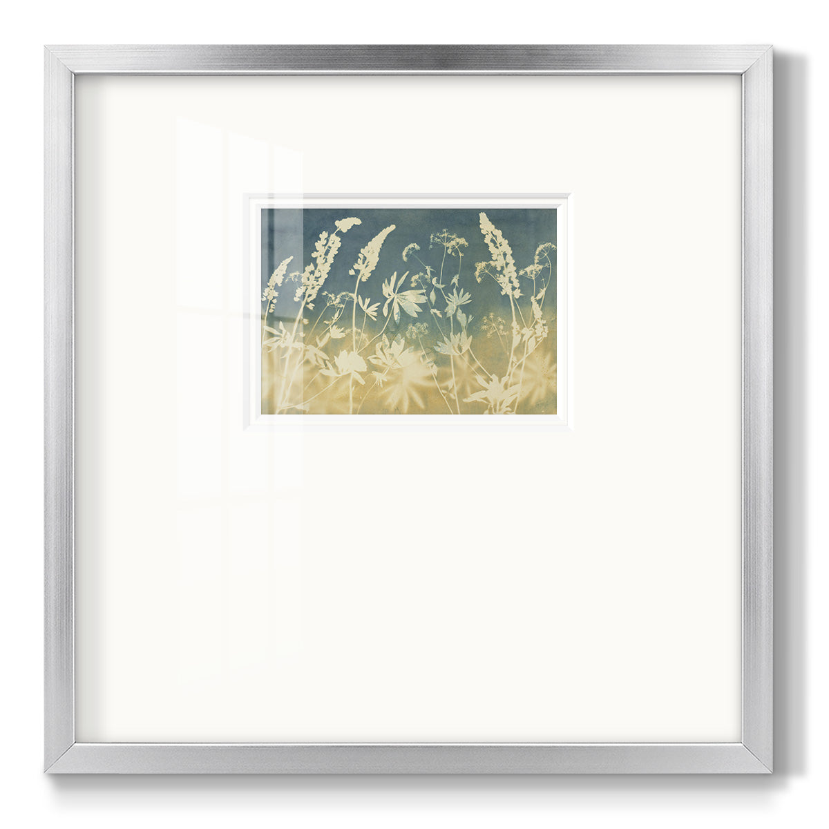 Solstice Lupine- Premium Framed Print Double Matboard