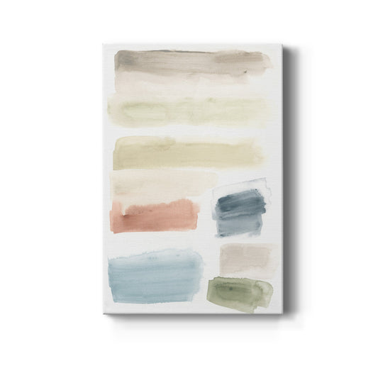 Watercolor Swatches II Premium Gallery Wrapped Canvas - Ready to Hang