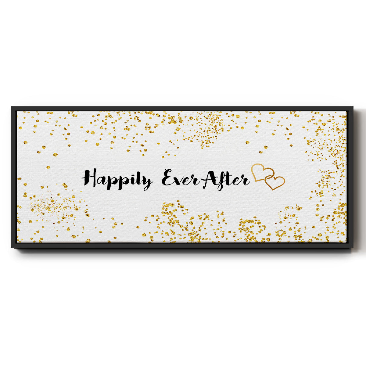 Happily Ever After - Floater Framed Canvas Print