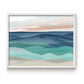 Shifting Seas - Restickable Framed Art Print