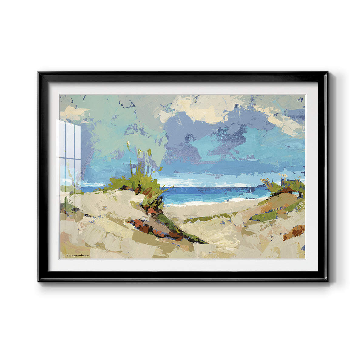 Dunes II Premium Framed Print - Ready to Hang