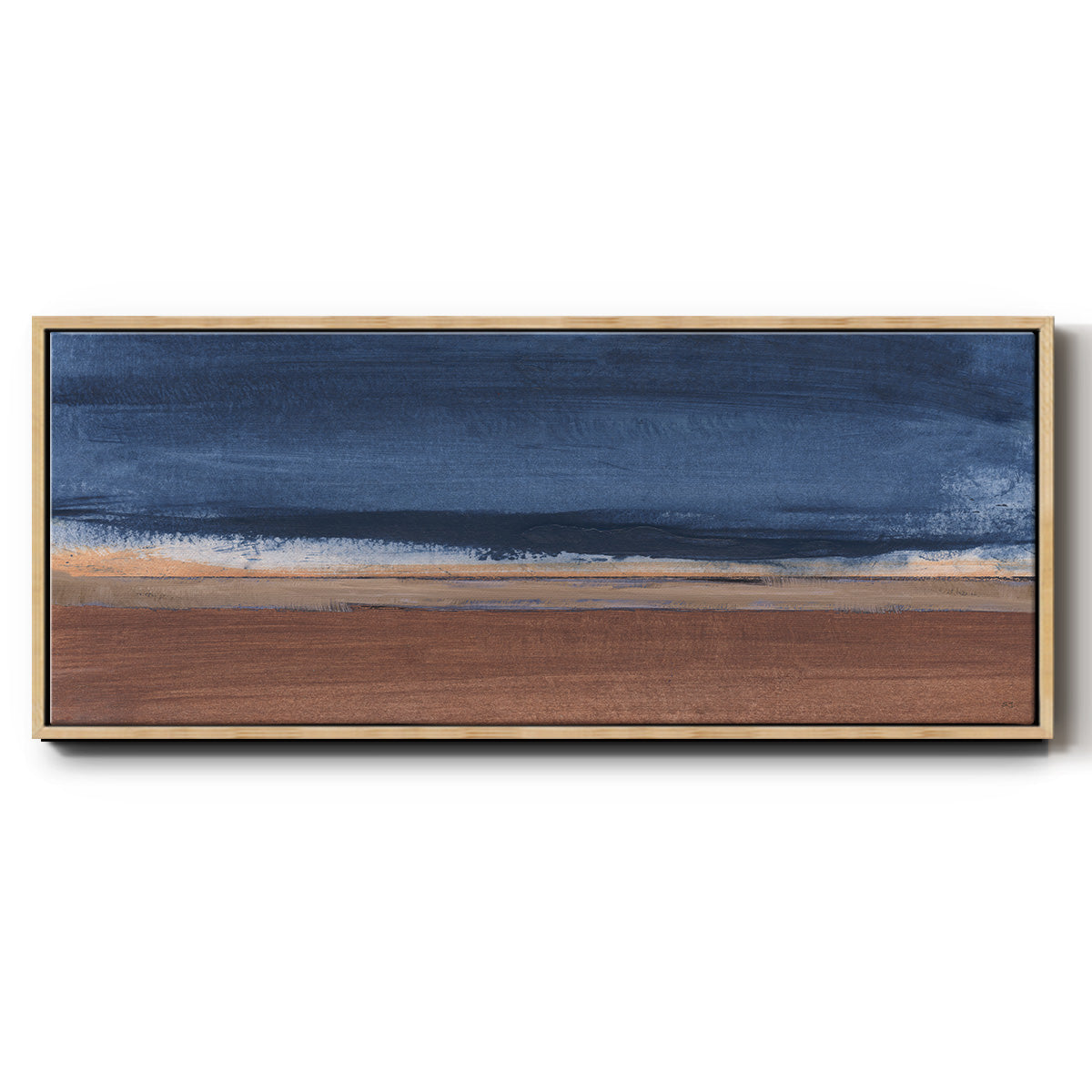 Night Sky - Floater Framed Canvas Print