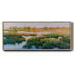 Marshland View II - Floater Framed Canvas Print