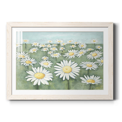 Field of Flowers - Barnwood Framed Art Print