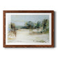 Wintery Horizon III - Barnwood Framed Art Print
