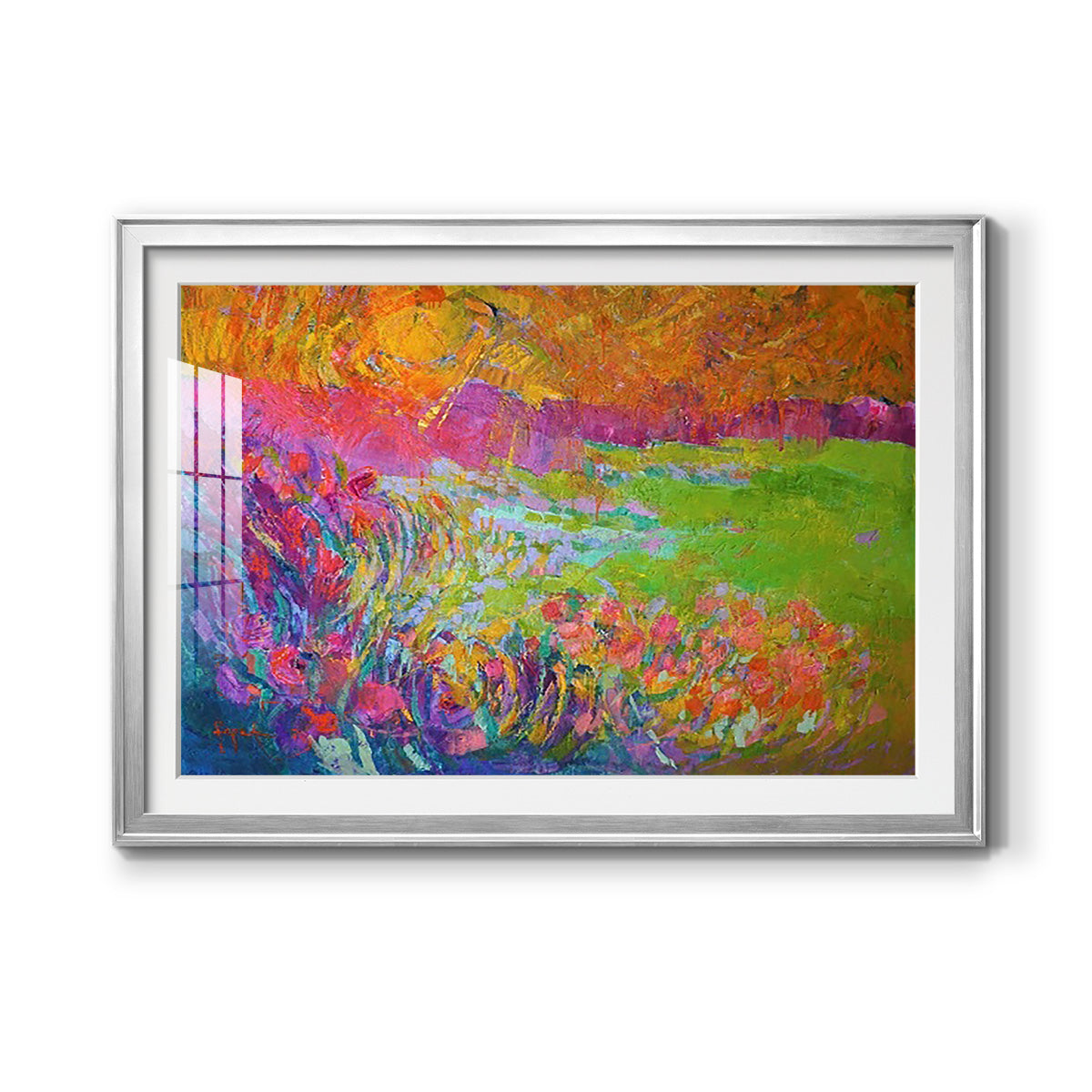 Meadowlands Premium Framed Print - Ready to Hang