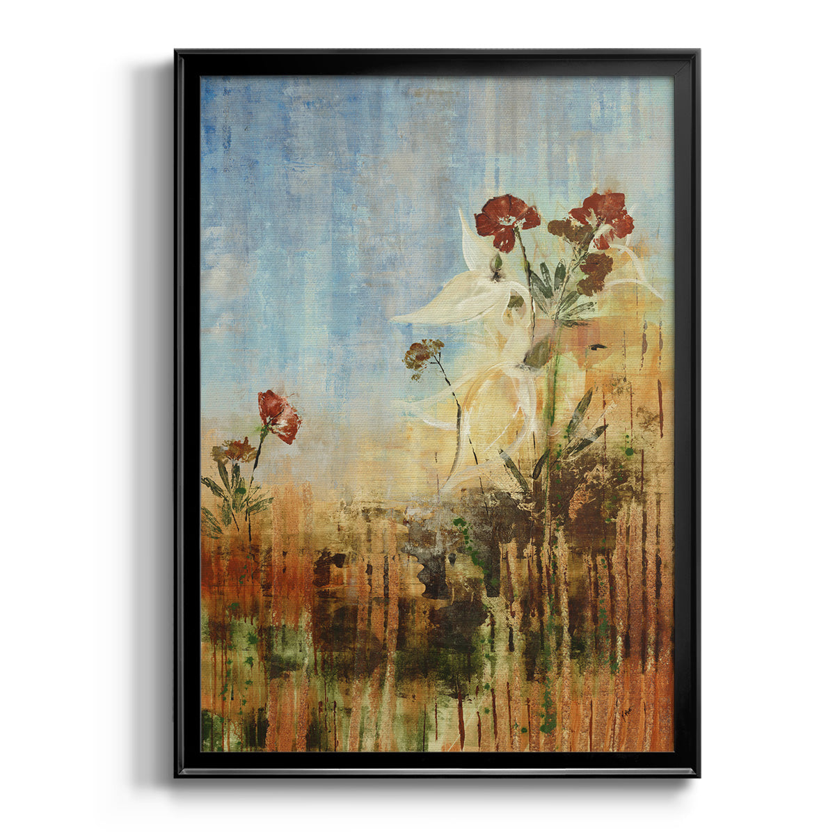 Dedicated to Spring - Modern Framed Canvas Print