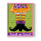 Trick or Treat - Restickable Framed Art Print
