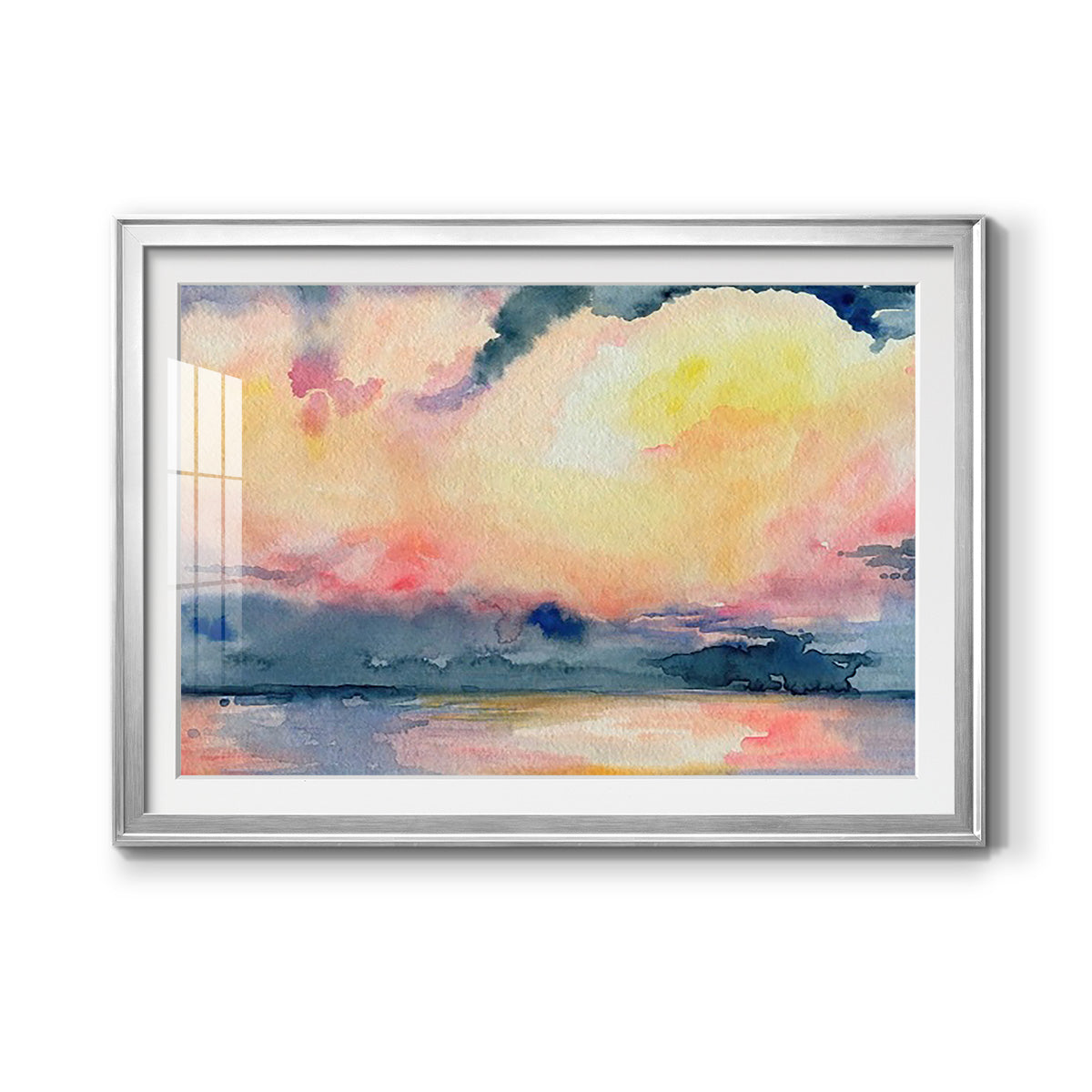 Prism Seascape III - Modern Framed Art Print