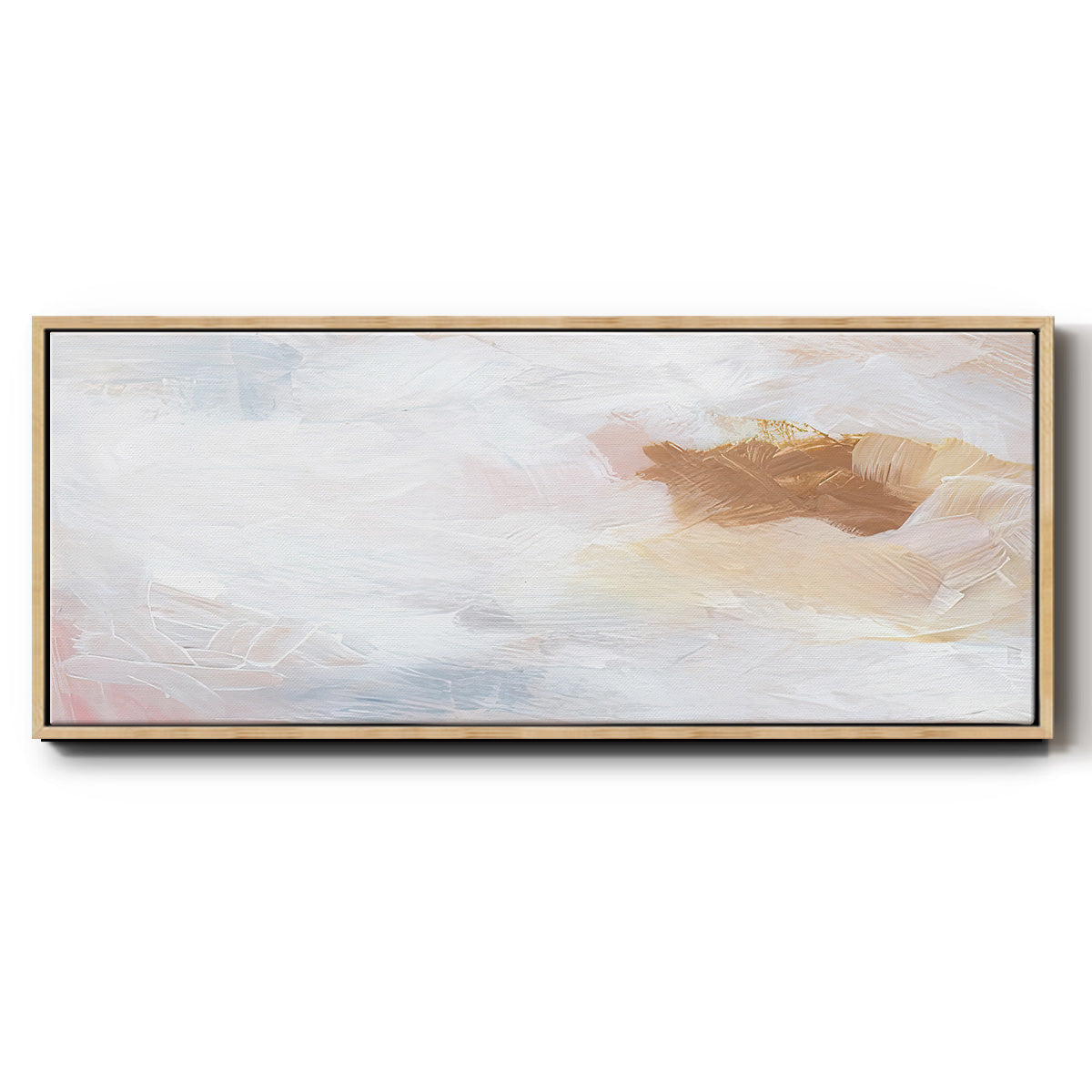 Dusk Clouds II - Floater Framed Canvas Print