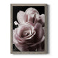 Rose Noir II - Premium Canvas Framed in Barnwood - Ready to Hang