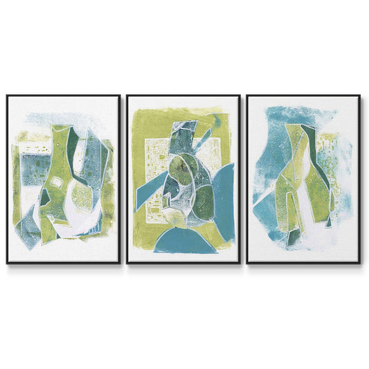 Jubilee Jugs III - Floater Framed Canvas Set