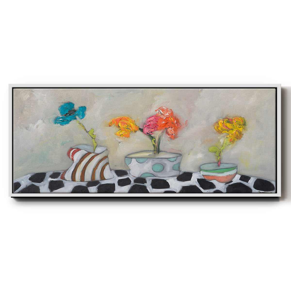 Three Amigos - Floater Framed Canvas Print