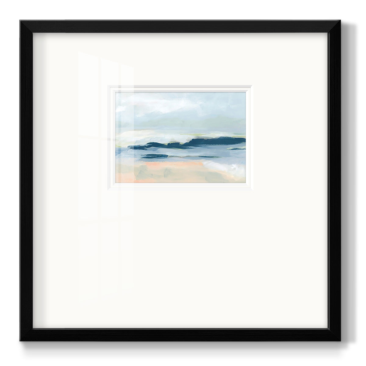 Matala Coast I - Double Matboard Framed Print