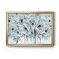 Teal Harmony II - Modern Framed Canvas Print