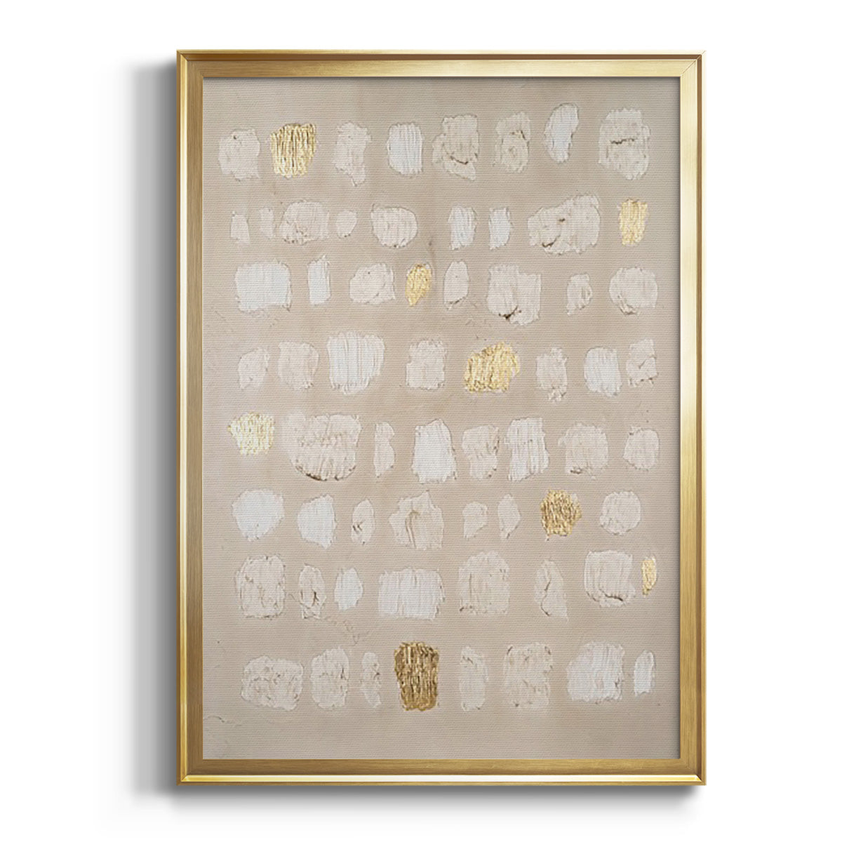 Embellished Cobblestone I - Modern Framed Canvas Print