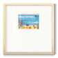 Cute Sea Creatures I - Double Matboard Framed Print