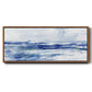 Soft Ocean Waters II - Floater Framed Canvas Print