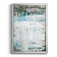 Beach Glass - Modern Framed Canvas Print