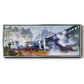 The Europe Bridge Saint Lazare Station in Paris - Floater Framed Canvas Print
