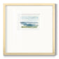 Coastline Splash IV - Double Matboard Framed Print