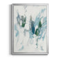 Ice Cavern I - Modern Framed Canvas Print