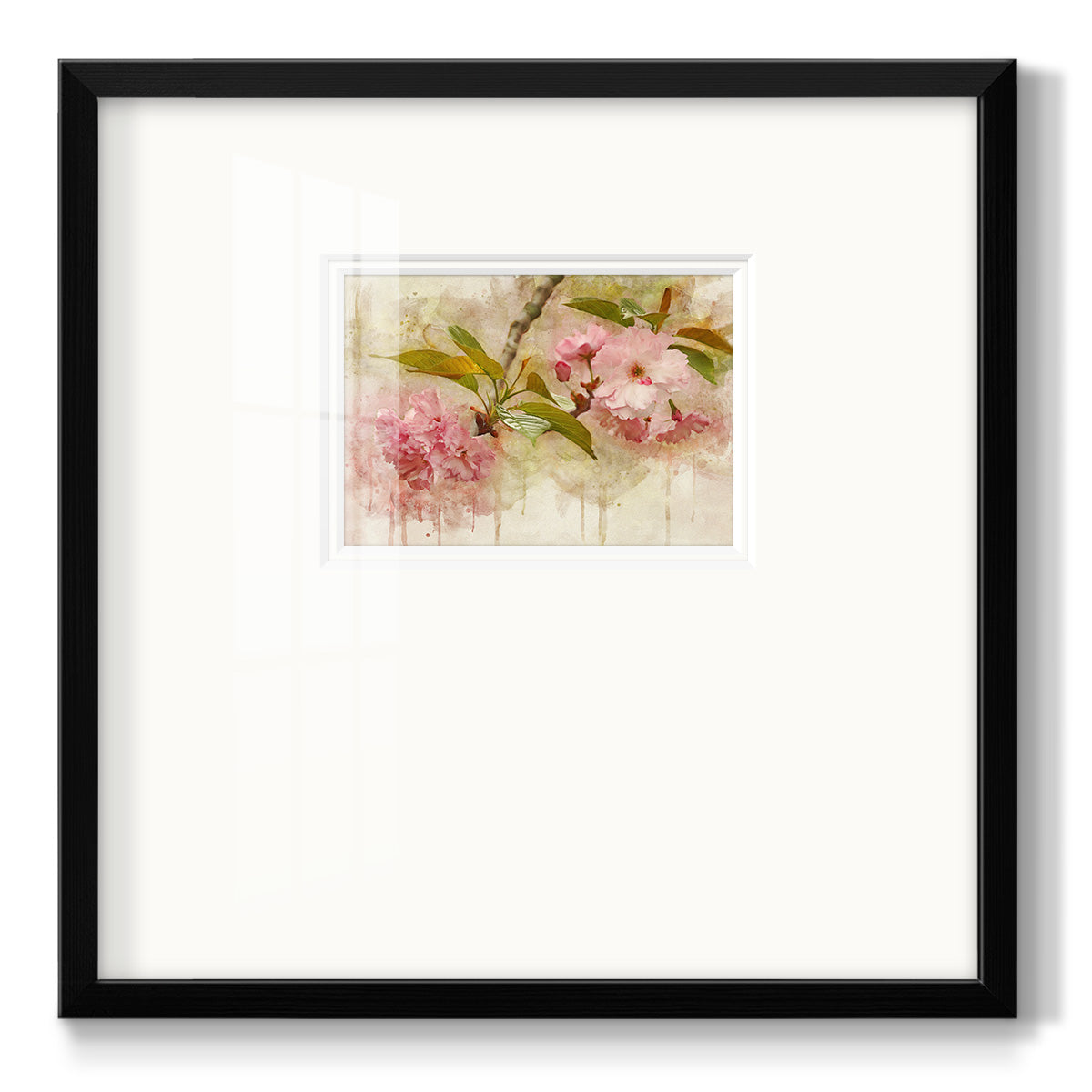 Blossom Elegance II - Double Matboard Framed Print