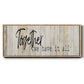 Together We Have - Floater Framed Canvas Print