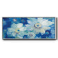 Blue Nocturne I - Floater Framed Canvas Print