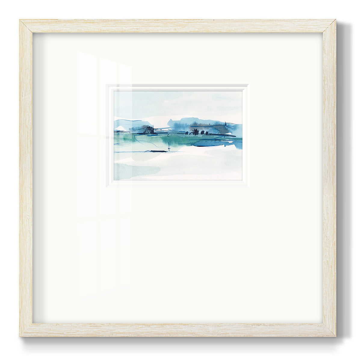 Ultramarine Vista II Premium Framed Print Double Matboard