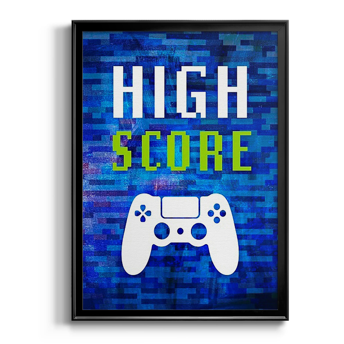 It's Game On I - Modern Framed Canvas Print